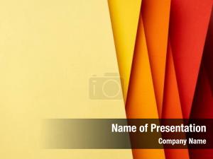Vibrant Overlapping Paper Sheets in Red and Yellow Tones