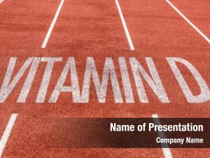 Running vitamin written track 