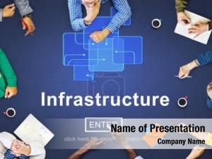 Infrastructure construction powerpoint template