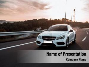 Class white business car road