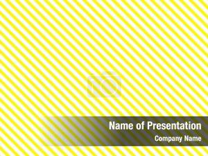 Abstract Yellow Stripes PowerPoint Template