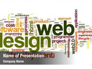 Concept web design word tag