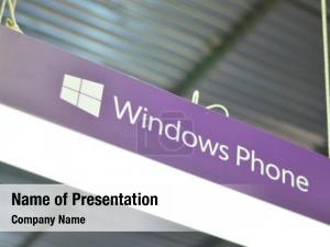 Windows Phone PowerPoint Template