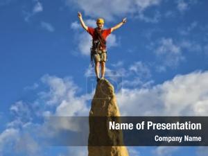 Pinnacle of Success PowerPoint Template