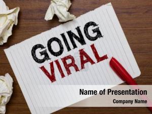 Advertisement going viral PowerPoint Template