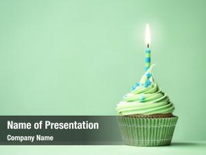 background powerpoint cupcake