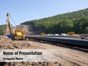 Oil construction new pipeline 