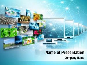 Production television internet technology concept