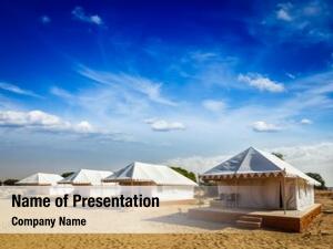 Camp tourist tent desert 