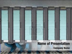 Control plc system panel under