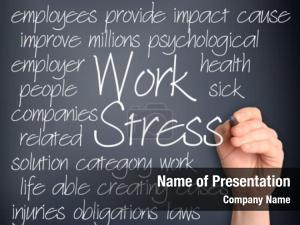 Wordcloud background concept work stress