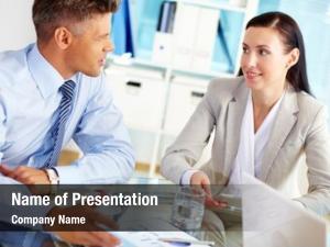 People successful business talking terms