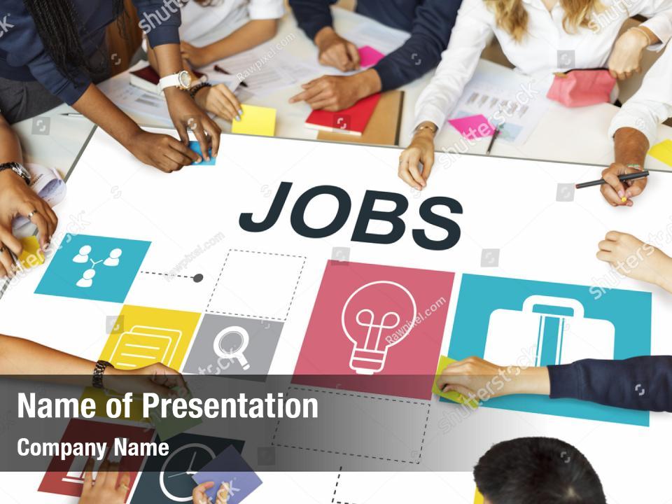 Brainstorming motivation job opportunities PowerPoint Template ...