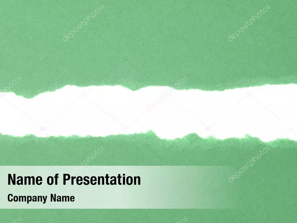 Abstract Green Paper Frame