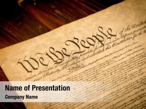States constitution united america wooden