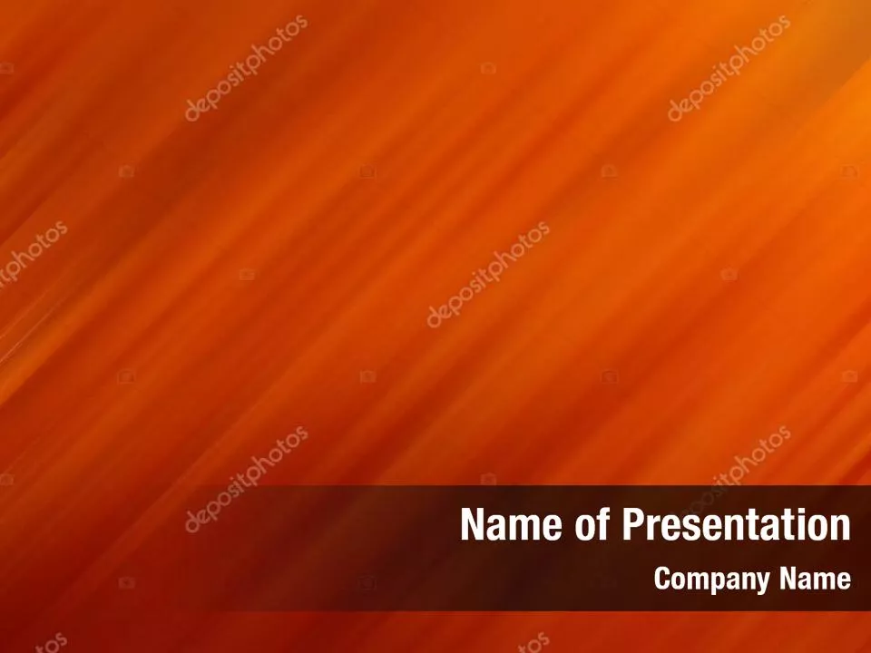Abstract Diagonal Orange Lines