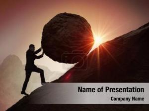 Business Struggle PowerPoint Template