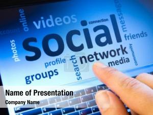 Concept social networking   PowerPoint Template