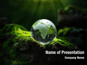 Crystal World PowerPoint Template