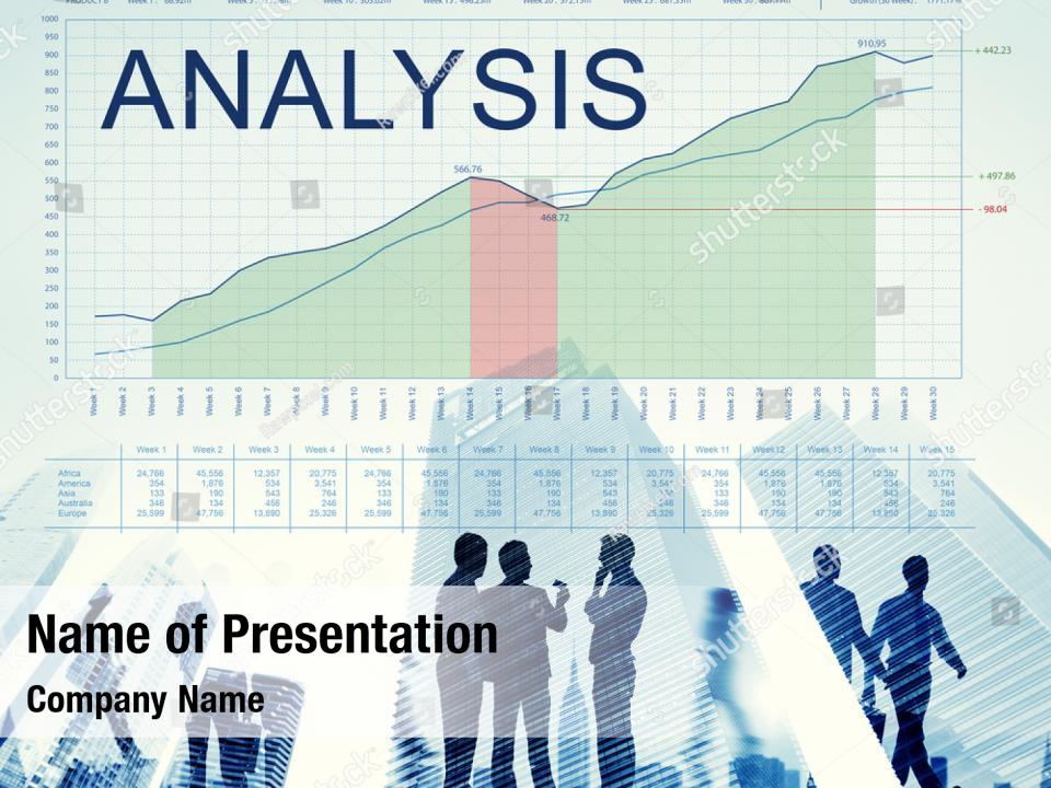 Analysis Graphs PowerPoint Template - Analysis Graphs PowerPoint Background