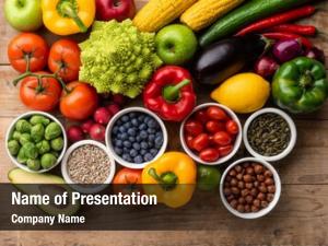 Fresh Vegetables Nutrition PowerPoint Templates - Fresh Vegetables ...