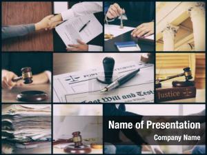 Business Theme Collage PowerPoint Template