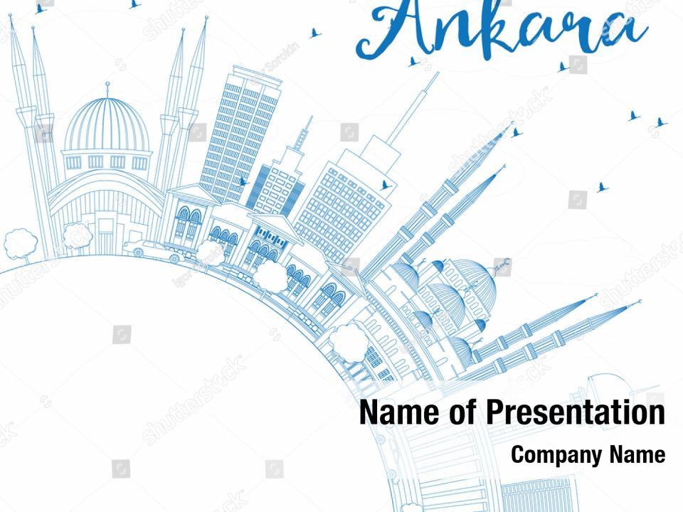 Outline Ankara Powerpoint Theme PowerPoint Template - Outline Ankara ...