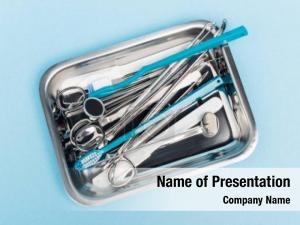 Steel medical instruments tray 