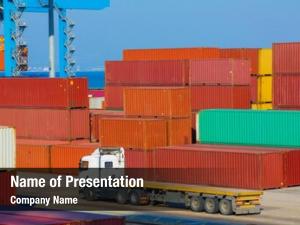 Sea Shipping PowerPoint Templates - Sea Shipping PowerPoint Backgrounds ...