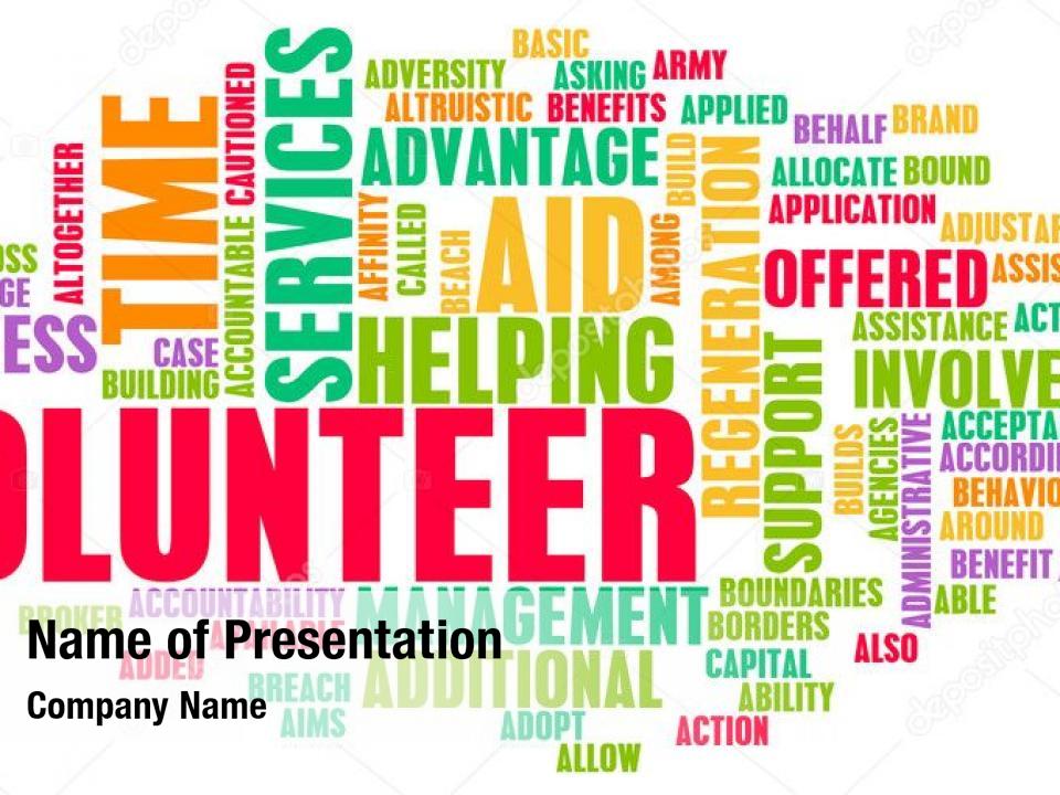 volunteering project presentation