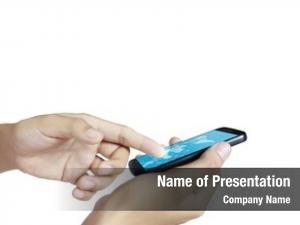 Touch Screen Phone PowerPoint Templates - Touch Screen Phone PowerPoint ...