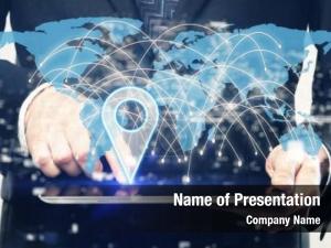 Navigation In Global Business PowerPoint Template