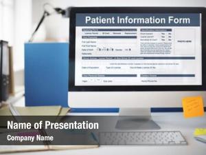 Form patient information analysis record
