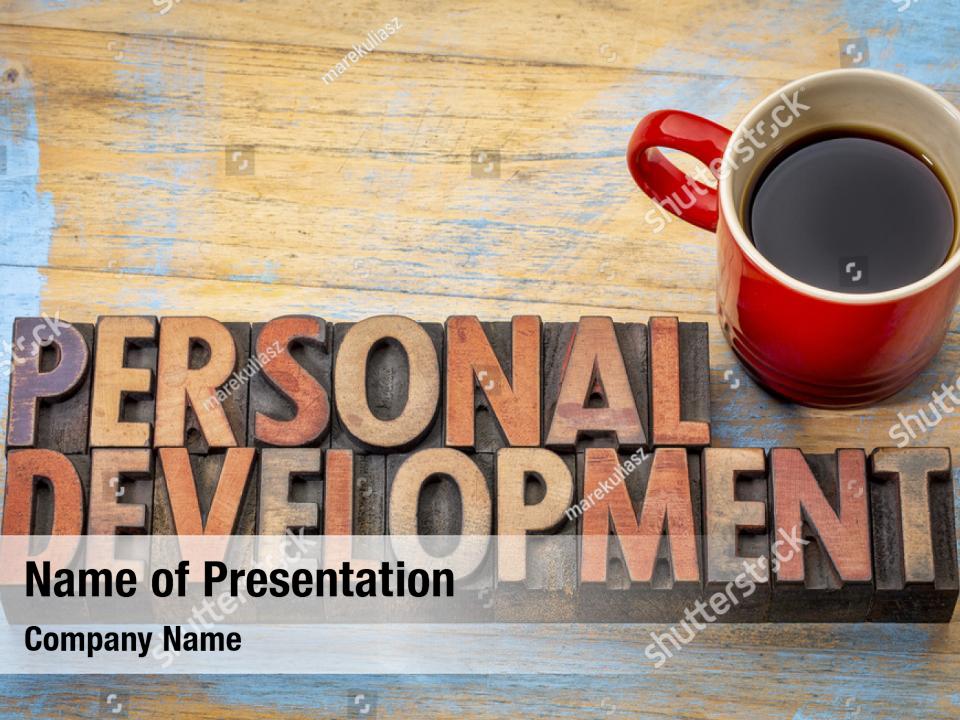 Development personal development word PowerPoint Template Development