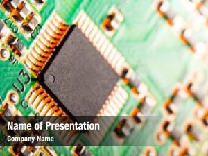 Chip computer processor circuit board