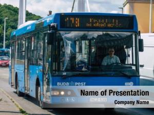 ppt presentation templates bus transport