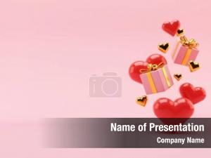 Love Present Free PowerPoint Template