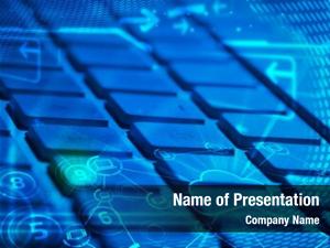 Computer Multimedia Keyboard PowerPoint Templates - Computer Multimedia ...