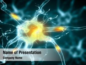 Cell illustration nerve colored light