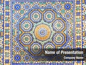 Mosaic image moroccan decoration 