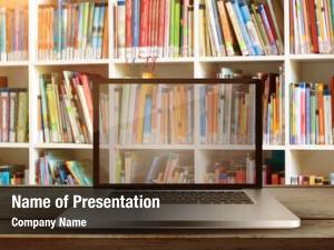 Laptop and Books PowerPoint Templates - Laptop and Books PowerPoint ...