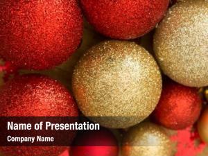 Christmas Decoration Ball PowerPoint Templates - Christmas Decoration ...