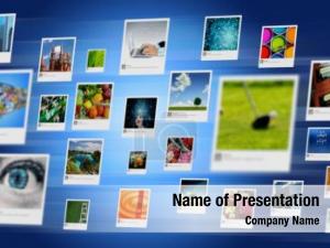 Content Sharing Concept PowerPoint Template