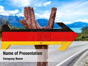 Germany Sign PowerPoint Template