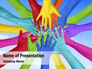 Human Circle PowerPoint Templates - Human Circle PowerPoint Backgrounds ...