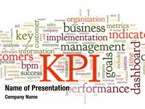 Key Performance Indicators Word Cloud