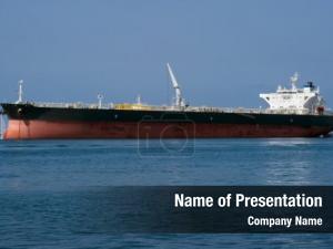 Tanker large chemical ship prepares