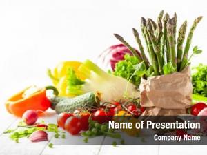 Fresh Vegetables PowerPoint Templates - Fresh Vegetables PowerPoint ...