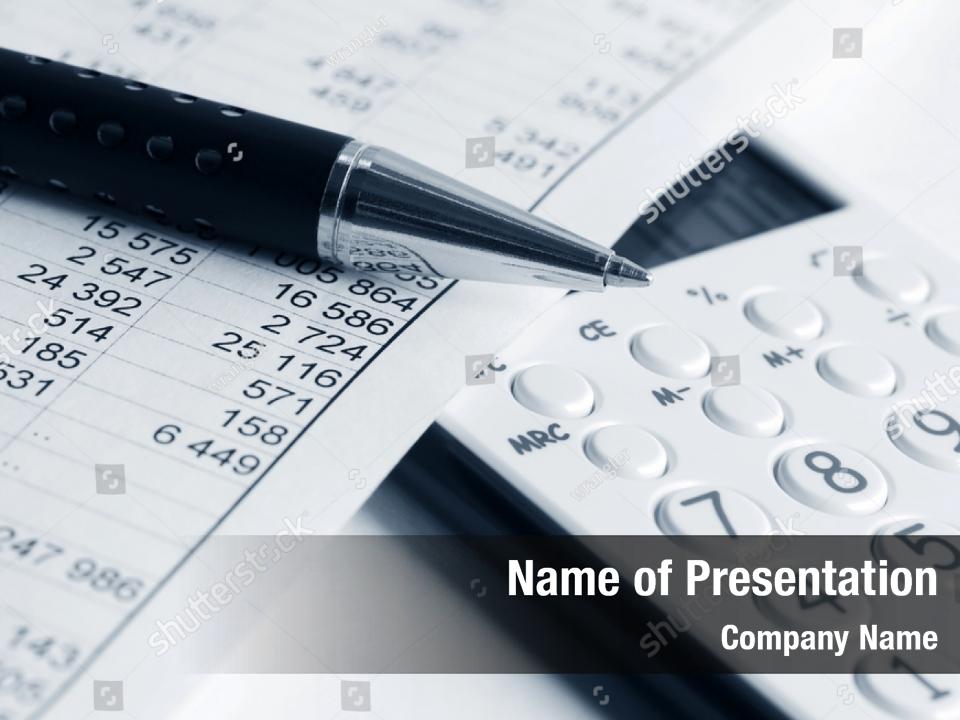 Information financial accounting sales PowerPoint Template ...