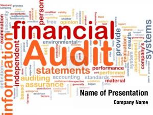 Wordcloud background concept financial audit